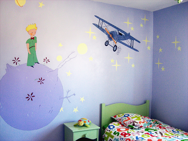 FRESQUE-enfant-prince-terre-astre-etaoile-avion-toulouse-1
