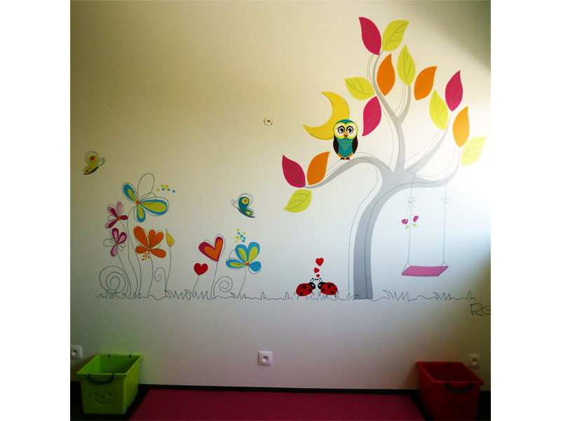 FRESQUE-pediatre-enfant-nature-toulouse-girafe-1